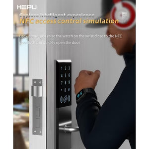 Hepu Multifunctional Smart Watch – Advanced Fitness Tracking, Bluetooth Calling & Sleek Waterproof Design