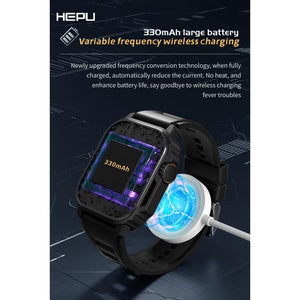 Hepu Multifunctional Smart Watch – Advanced Fitness Tracking, Bluetooth Calling & Sleek Waterproof Design