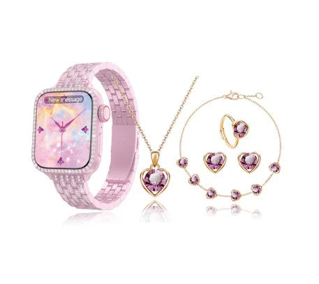 TC12 Mini Smartwatch – Hybrid Design, Health Tracking, and Wireless Charging with Customizable Straps