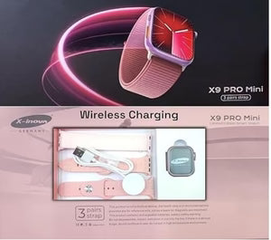 X9 Pro Mini Smart Watch – Compact Design, Bluetooth Calling & Advanced Fitness Tracking